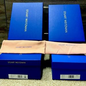 Set of 4 shoesboxes/Original/Stuart Weitzman